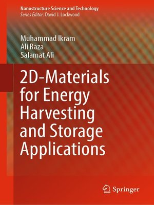 cover image of 2D-Materials for Energy Harvesting and Storage Applications